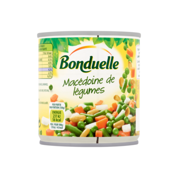 Bonduelle groenteconserven Macedoine de Legumes 200g bij Jumbo
