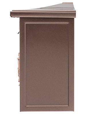 Burg Wächter 12830 SYLT 1883 K Brievenbus Plaatstaal Koper (metallic) Sleutelslot