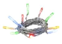 Konstsmide 1470-503 Motief lichtketting Binnen werkt op batterijen Aantal lampen 50 LED Meerkleurig Verlichte lengte: 7.35 m - thumbnail