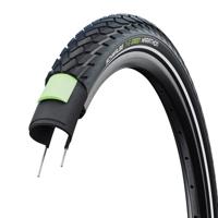 Schwalbe buitenband green marathon greenguard 28 x 1.25"/ 32-622mm zwart met reflectie - thumbnail
