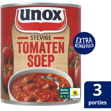 Unox Soep In Blik Stevige Tomatensoep 800 ml bij Jumbo