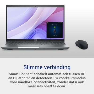 DELL Pro compact stil toetsenbord en stille muis - KM555 - VS internationaal (QWERTY)