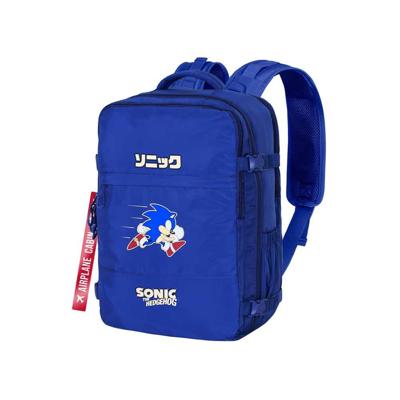 Sonic The Hedgehog Mercury Underseat Cabin Bag Backpack Sega Action Blue