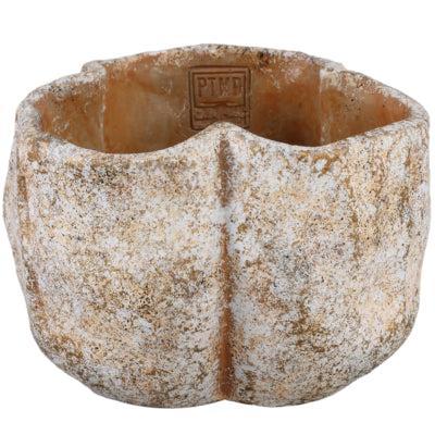 PTMD bloempot roddie creme 20 cm | 8 stuks