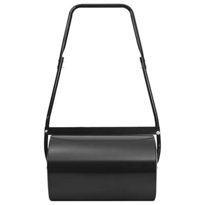 VidaXL Gazonroller 50 l 63 cm zwart
