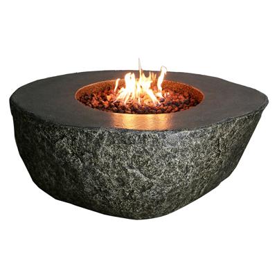 Elementi: Vesuv Vuurtafel Vezelbeton - steenlook Elementi: Vesuv Vuurtafel Vezelbeton - steenlook