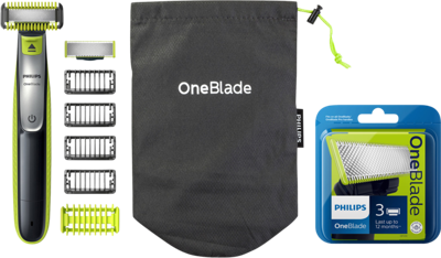 Philips Oneblade QP2630/30 + 4 Extra Scheermesjes