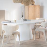 Eleonora Ovale Eettafel 'Elin' 200 x 110cm - thumbnail