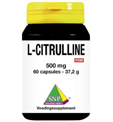 SNP L-Citrulline 500mg puur 60 Capsules SNP L-Citrulline 500mg puur 60 Capsules