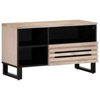 Tv-meubel 80x34x46 cm massief mangohout - thumbnail