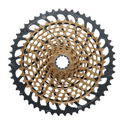 Sram xx1 eagle cassette 12 spd xg-1299 10-52 goud - 160396 Sram xx1 eagle cassette 12 spd xg-1299 10-52 goud - 160396