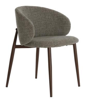 Light & Living Eetkamerstoel 'Aluko' kleur Bruin