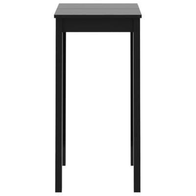 Bartafel 55x55x107 cm MDF zwart Bartafel 55x55x107 cm MDF zwart