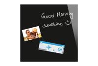 Sigel SI-B1101 Glasmagneetbord Be!Board 450x450mm Zwart - thumbnail