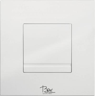 Ben Style Drukplaat 16x16 cm Wit Ben Style Drukplaat 16x16 cm Wit