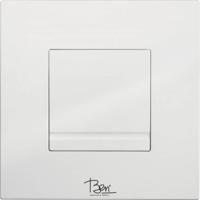 Ben Style Drukplaat 16x16 cm Wit - thumbnail