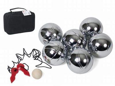Gerimport Jeu De Boules 7,3 Cm Staal Zilver 9-delig