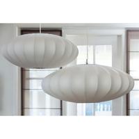 Light & Living Japandi hanglampFay Ø 70cm wit - 3025426 - thumbnail