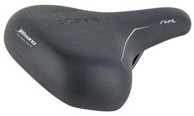 Fietszadel Selle Bassano Rivale 3zone City - zwart
