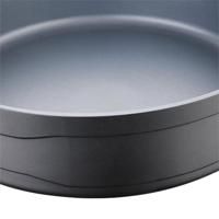 Pot met Glazen Deksel San Ignacio Bistro SG6427 Mat zwart Gegoten aluminium Verval - thumbnail