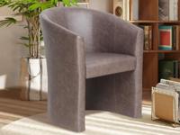 Fauteuil CARLOS donkerbruin - thumbnail