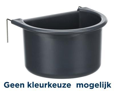 TRIXIE HANGBAKJE MET DRAADBEUGELS KUNSTSTOF ASSORTI 8X7 CM 130 ML 12 ST