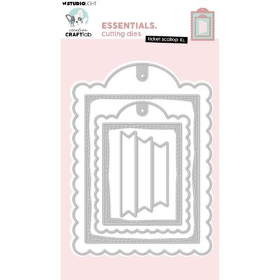 Creative Craftlab • cutting die ticket scallop xl essentials