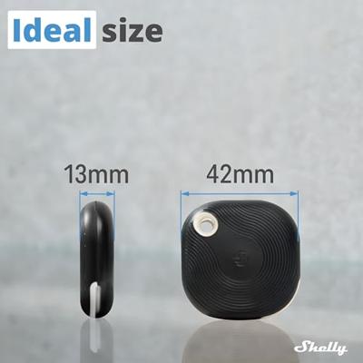 Shelly Shelly BLU Button Tough 1 Black Afstandsbediening, Toets Bluetooth Low Energy Shelly Shelly BLU Button Tough 1 Black Afstandsbediening, Toets Bluetooth Low Energy