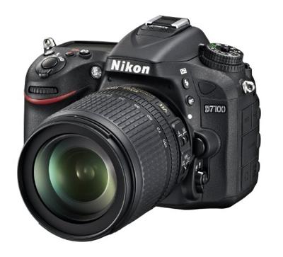 Nikon D7100 SLR digitale camera (24 megapixels, 8 cm (3,2 inch) TFT-monitor, Full-HD-Video) Kit incl. AF-S DX 18-105 mm 1:3,5-5,6G ED VR lens zwart