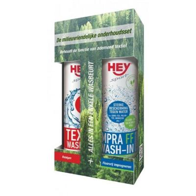Hey Wasmiddel + Impregneer wasmiddel 2 in 1 set Onderhouds artikel 1