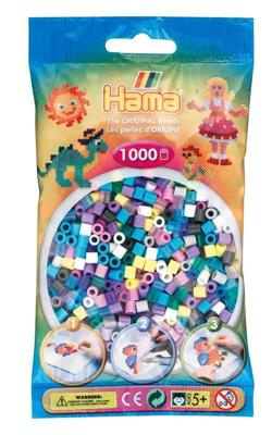 Hama Strijkkralen Pastel Mix 1000 Stuks