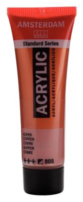 Royal Talens Amsterdam Standard Series Acrylverf Tube 20 ml - Koper 805
