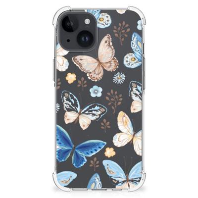 Case Anti-shock voor iPhone 15 Plus Vlinder Case Anti-shock voor iPhone 15 Plus Vlinder