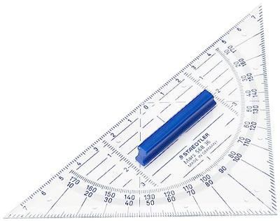 Staedtler geodriehoek 16 cm, met afneembaar handvat