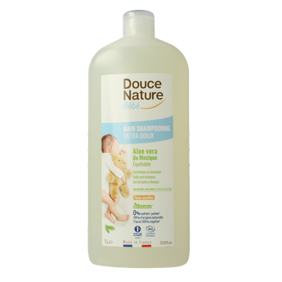 Baby badschuim & shampoo bio 1 Liter