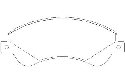 Remblokken set 2448501