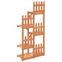 Plantenstandaard 60x25x130 cm massief vurenhout - thumbnail