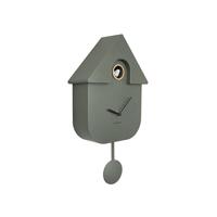Karlsson Wall Clock Modern Cuckoo Abs Jungle Green - thumbnail