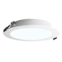 LED downlight ECO - inbouwspot - mini LED paneel - 3 Watt 155 lumen - Rond - 6500K daglicht wit - diameter 100mm - plat 25mm - thumbnail