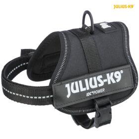 Julius K9 power-harnas / tuig voor labels fuchsia