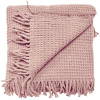 Selien 200 b 150 cm oudroze plaid Unique Living - Unique living - thumbnail