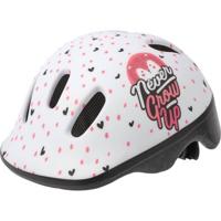 Polisport kinderhelm hoggy. maat: xxs (44/48 cm), kleur: wit/roze mat - thumbnail