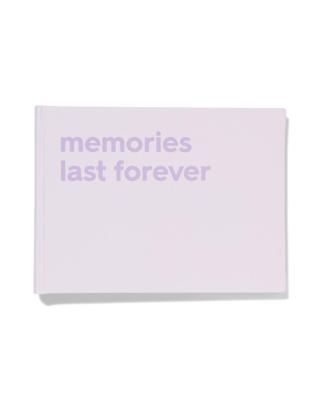 HEMA Fotoboek 18x24 Linnen Lila