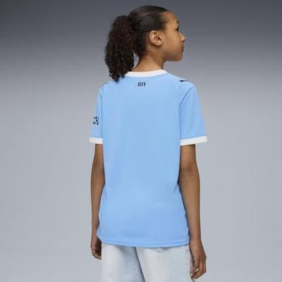 Manchester City Thuis Shirt Junior 2025/2026 - Maat 128 - Kleur: LichtblauwWit | Soccerfanshop