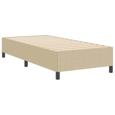 Bedframe Grijs groen 80 x 200 cm Katoenen stof