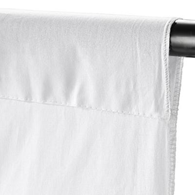 Walimex Dubbelpak stof achtergrond zwart/wit