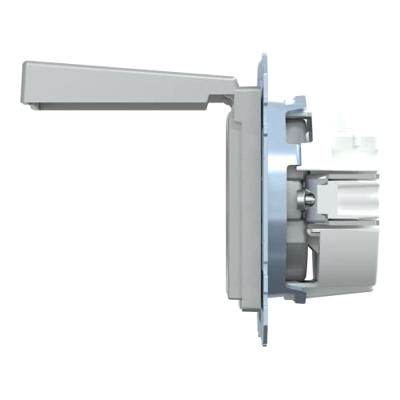 Merten MEG2311-0460 Wandcontactdoos System M Aluminium 1 stuk(s)
