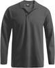 Promodoro E4600 Men´s Heavy Polo Long Sleeve - Steel Gray - S