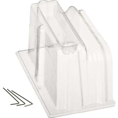 Eindkap voor modulaire kweektunnel - NATUUR - 22 x 21,5 x 40 cm