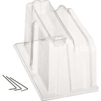 Eindkap voor modulaire kweektunnel - NATUUR - 22 x 21,5 x 40 cm - thumbnail